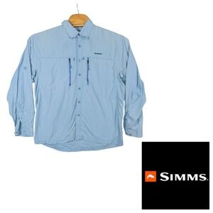 Simms Fishing 3x Dry Performance Shirt Mens XL Lake‎ Outdoor Gorpcore Boating
